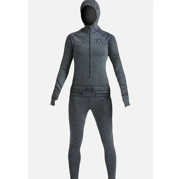 Airblaster Classic Ninja Suit  Black Size Medium - Picture 1 of 16